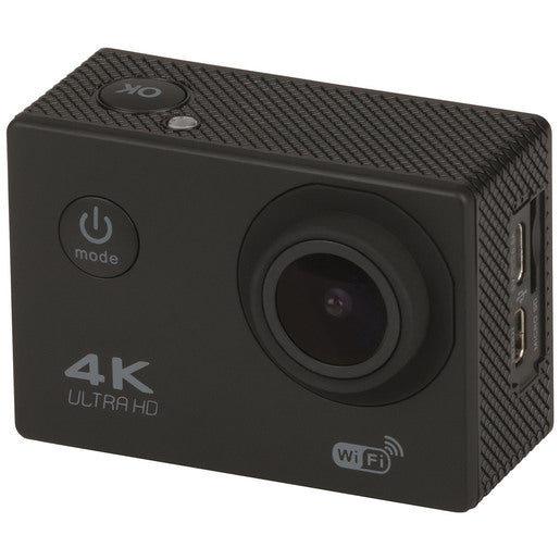 Camera 4K UHD Wi-Fi Action with LCD - QC8071