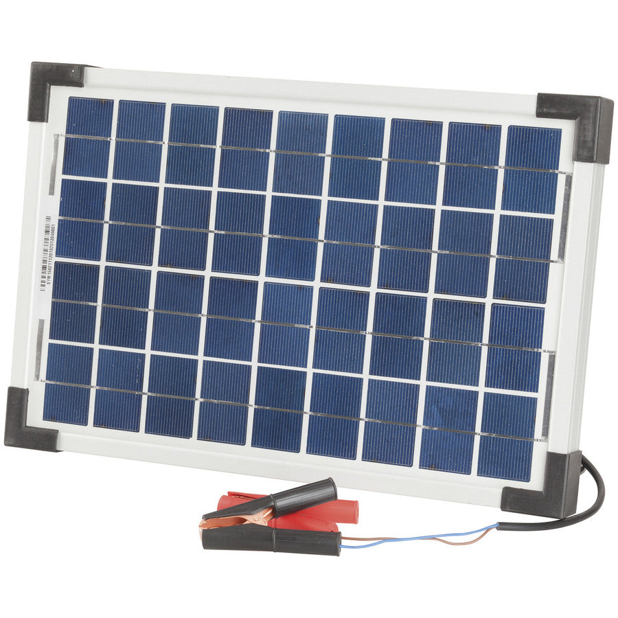 Solar Panel with Clips 12V 10W - ZM9051