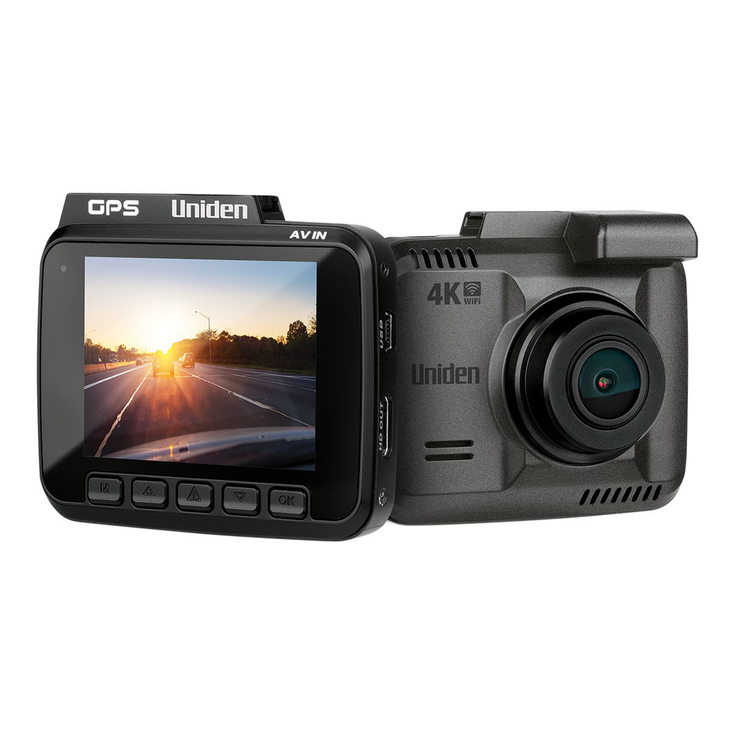 Dash Cam Uniden iGO CAM80 - 4K Smart Dash Cam With 2.4? LCD Colour Screen
