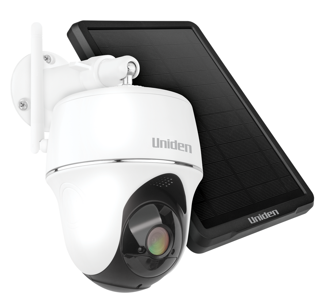 Uniden Security Camera Solar Wi-Fi HD Outdoor Smart Pan and Tilt Camera SOLOPTKIT