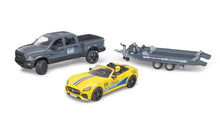 Load image into Gallery viewer, Bruder RAM 2500 Power Wagon &amp; Bruder Road Racing Team 1:16 - 24002504
